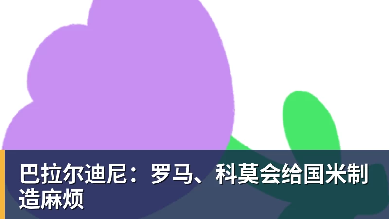 乐鱼体育巴拉尔迪尼：罗马、科莫会给国米制造麻烦