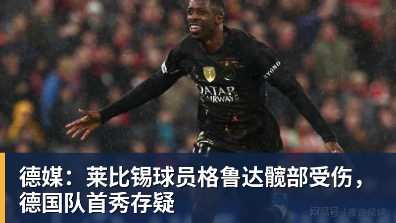 乐鱼体育德媒：莱比锡球员格鲁达髋部受伤，德国队首秀存疑